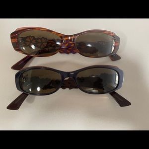2 pairs of Jean Lafont Paris Sunglasses, made in France